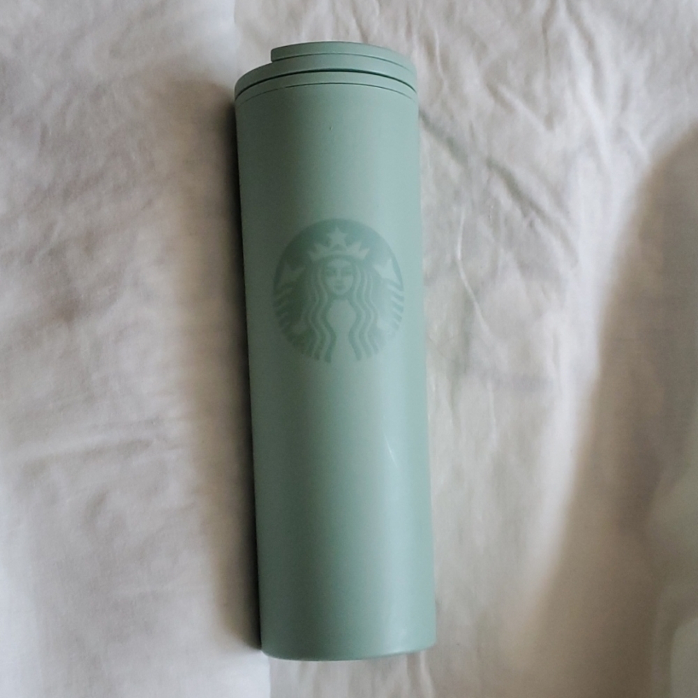 Starbucks Mint Green 16 oz Travel Tumbler